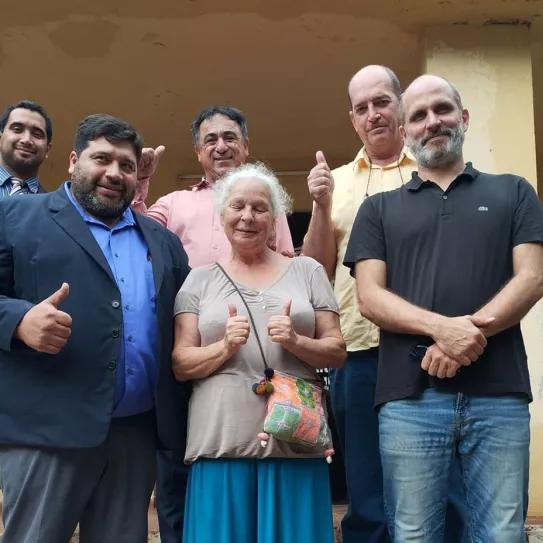 Liberaron a la jubilada suiza detenida en Paraguay por dos plantas de cannabis