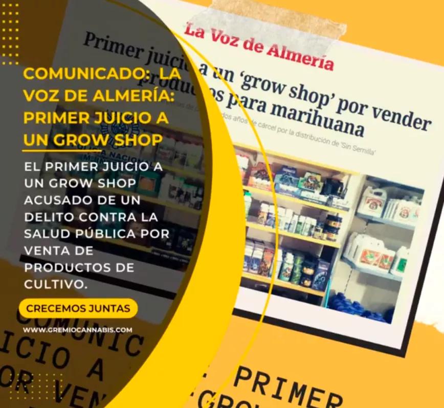 El GIC advierte que el juicio al growshop de Almería no pone en peligro la legalidad de los growshops