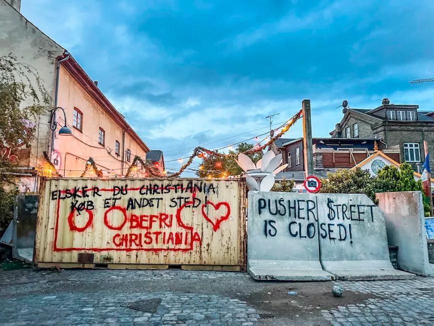 Los vecinos de Christiania cierran el mercado de cannabis ante el aumento de violencia armada