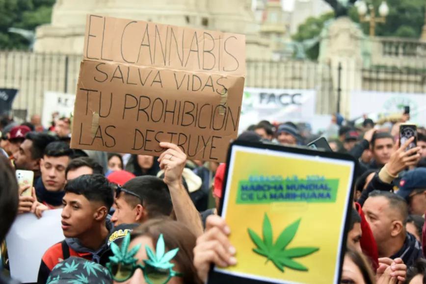 Varios países de Latinoamérica se movilizaron por la Marcha Mundial de la Marihuana