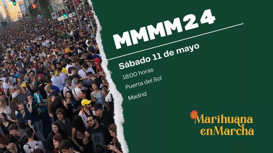 Este sábado se realizará una nueva Marcha Mundial de la Marihuana en Madrid