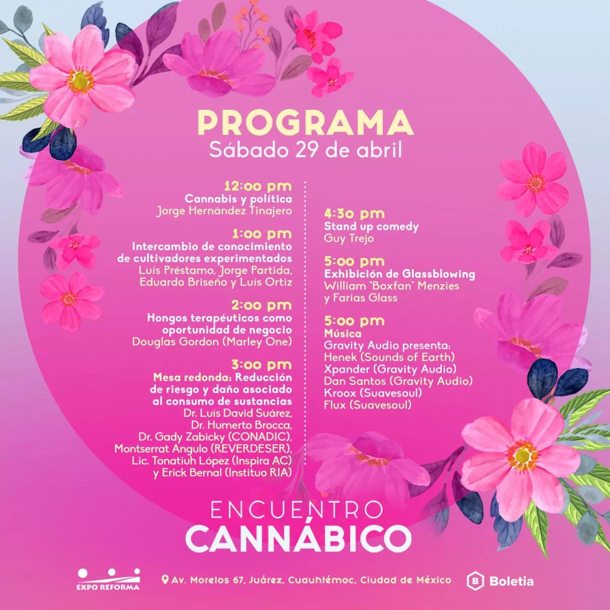 El ‘Encuentro cannábico’ vuelve a México este fin de semana