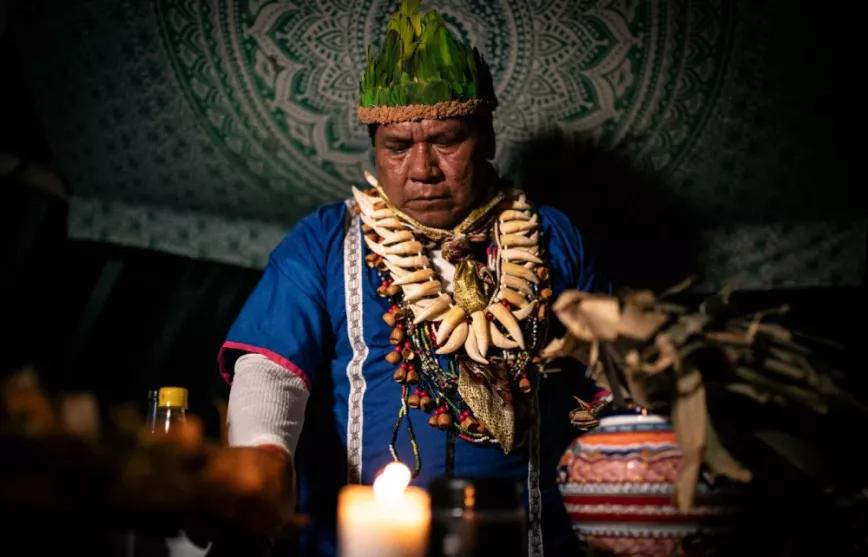 Claudino Pérez, curandero colombiano que estuvo preso en México por transportar ayahuasca