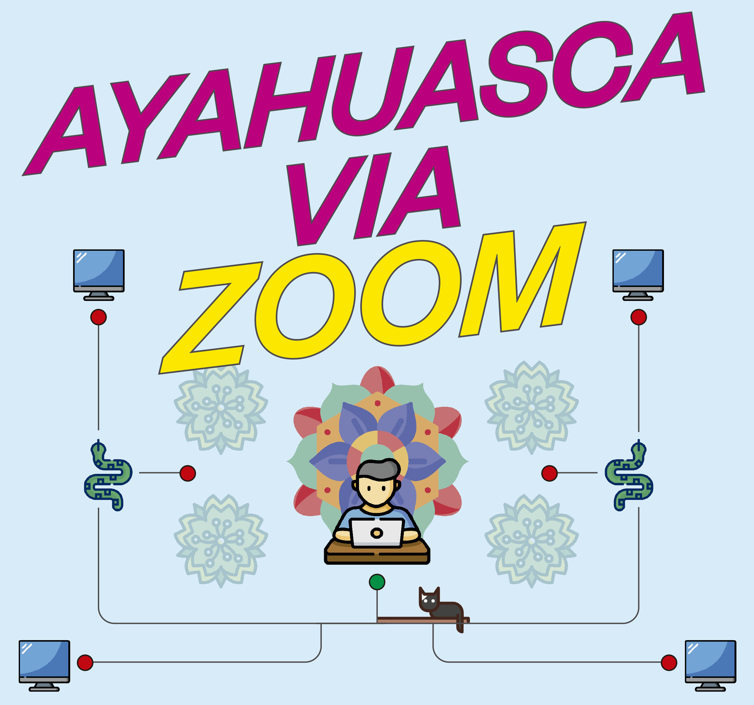 Portada - Ayauasca via zoom