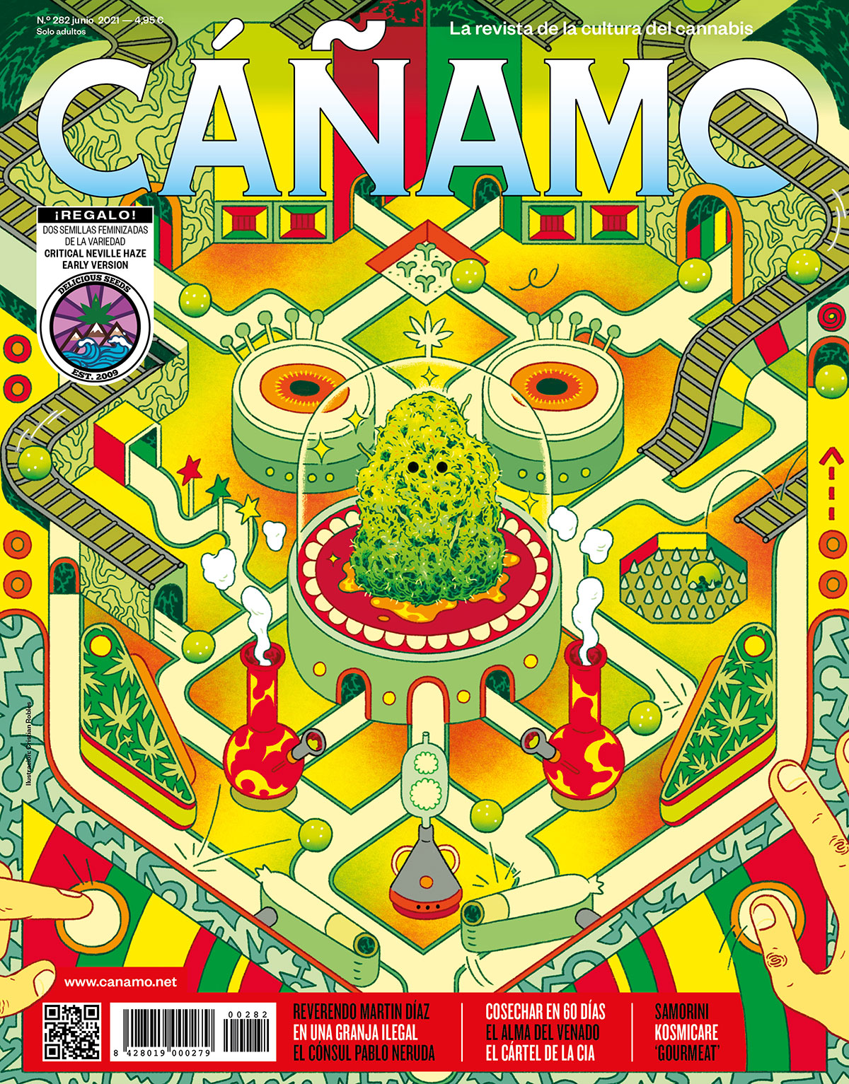 Último número de la revista Cáñamo