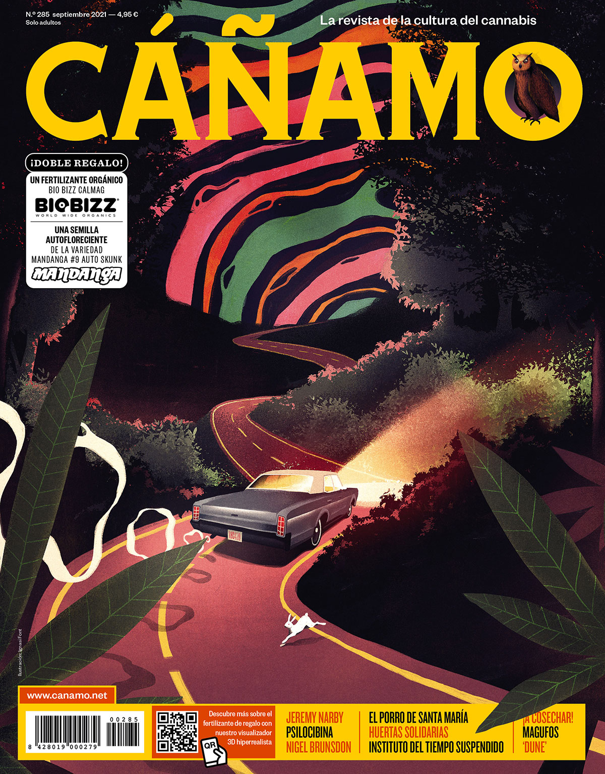 Último número de la revista Cáñamo