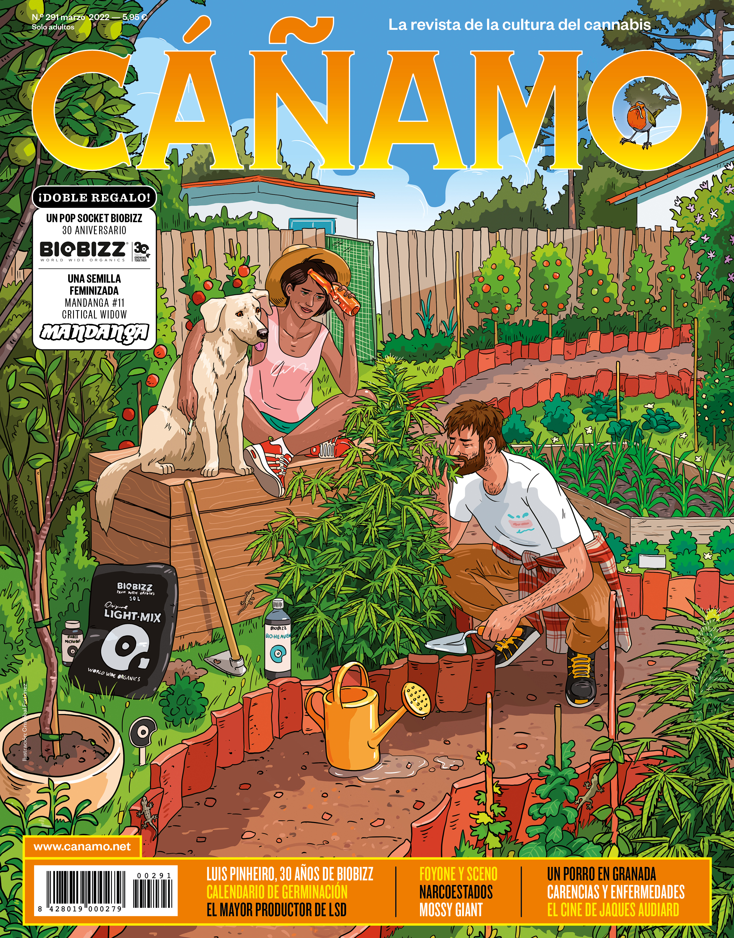 Último número de la revista Cáñamo