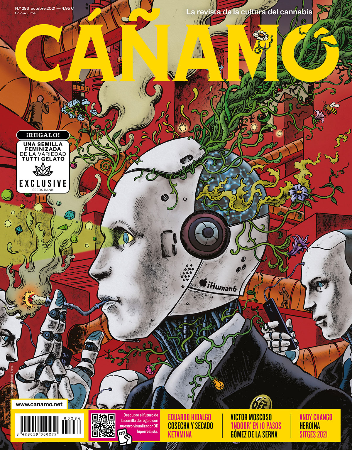 Último número de la revista Cáñamo