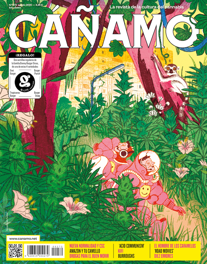 Último número de la revista Cáñamo