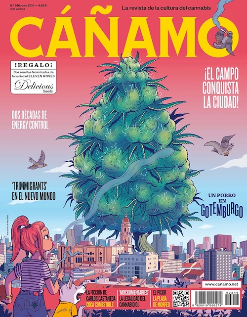 Último número de la revista Cáñamo