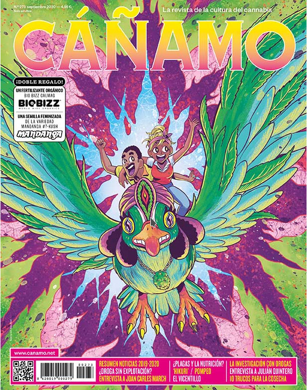 Último número de la revista Cáñamo