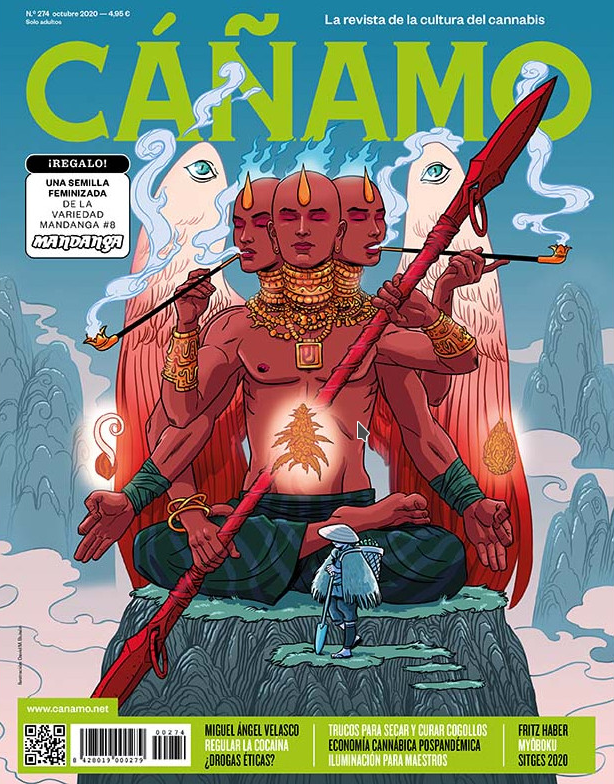 Último número de la revista Cáñamo