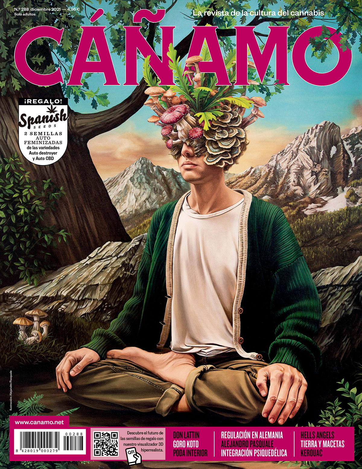 Último número de la revista Cáñamo