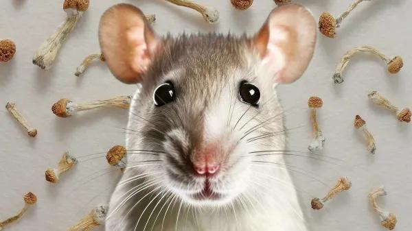 Psilocibina retrasa el envejecimiento en ratones