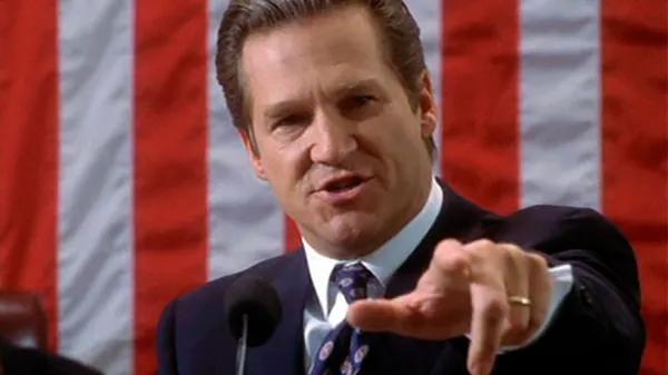 Jeff Bridges fumó marihuana antes de escena clave en 'The Contender' Abierta Redacción opciones de configuración