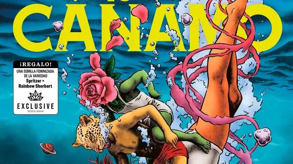 Cáñamo 332, septiembre 2025. Portada de Miguel Brieva