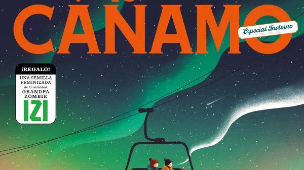  En este  número especial invierno, Ignasi Font nos hace atravesar el  cielo en un telesilla, remolcando nuestra alma en el hilo de una  voluta cannábica que nos alinea con la aurora boreal.