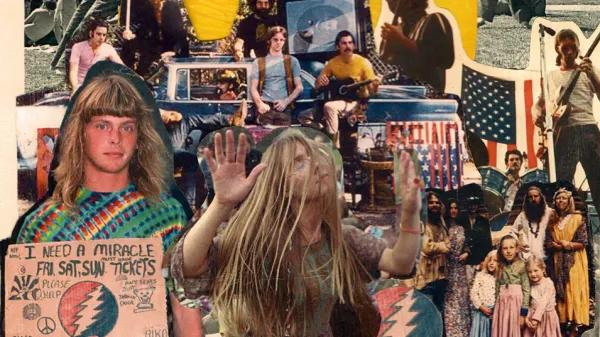 Grateful Dead. Collage: Abel Cuevas. Curaduría visual: María Valls Miró.