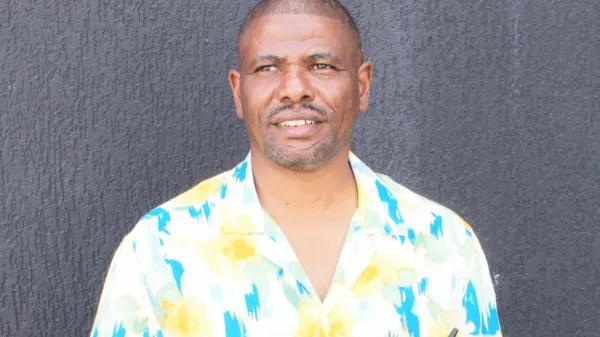 Brian Jaftha, presidente de Ganja Users of Namibia Party (GUNP) 
