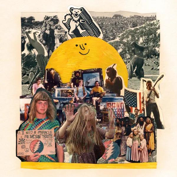 Grateful Dead. Collage: Abel Cuevas. Curaduría visual: María Valls Miró.