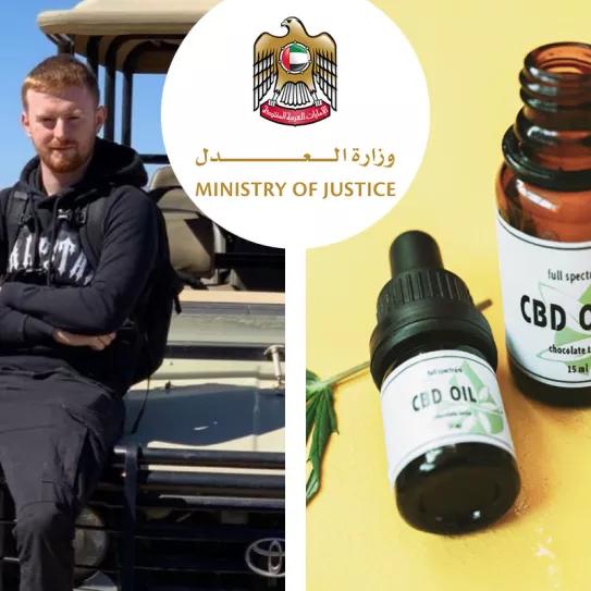 Emiratos Árabes condena a 25 años de prisión a un británico por posesión de aceite de CBD
