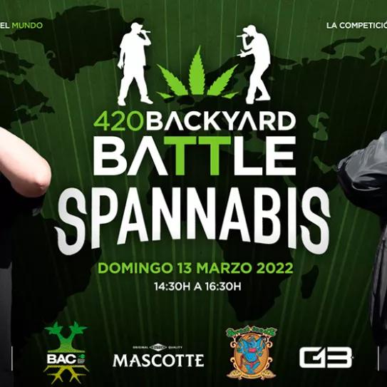Las batallas de freestyle con temática cannábica 420 Backyard Battle vuelven a Spannabis 2022  