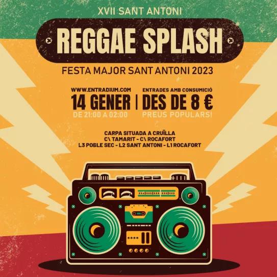 El festival Sant Antoni Reggae Splash vuelve a Barcelona en enero