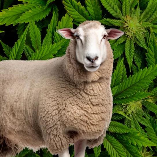 Un rebaño de ovejas devora 100 kilos de marihuana medicinal en Grecia