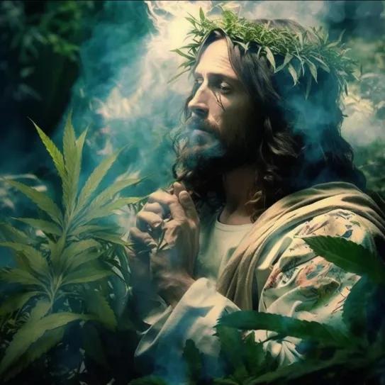 Un porro para las Pascuas ¿Jesús usaba cannabis para hacer sus milagros