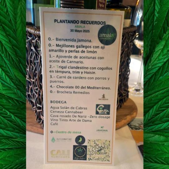 Una noche para el recuerdo: experiencia gastronómica con CBD en El Olivar