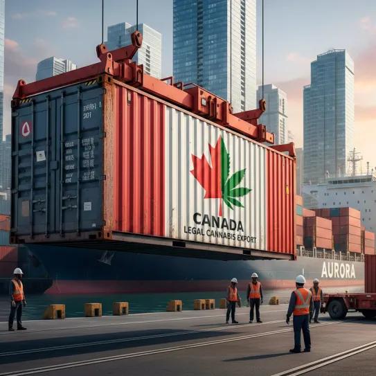 Industria del cannabis en Canadá está priorizando la exportación