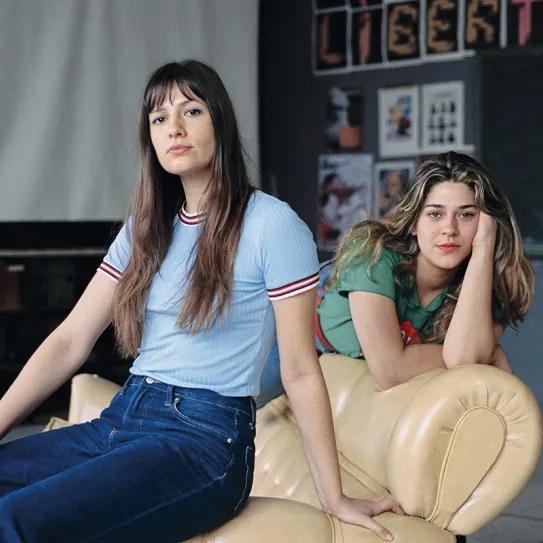 Con ustedes las hermanas Cábez, Olivia y Clara. Foto: Milton Bananas