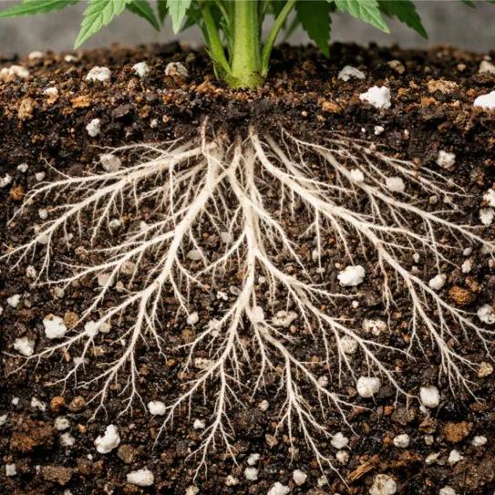 Una revisión explora el potencial médico de las raíces del cannabis