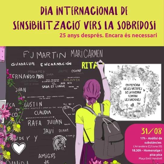  Día Internacional de Sensibilización sobre la Sobredosis