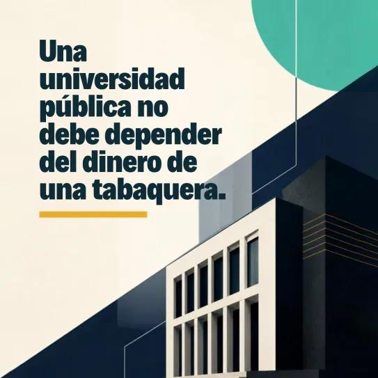 Piden a la Universidad de Extremadura romper con tabacalera
