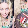 Madonna celebra su 62 cumpleaños junto a una bandeja de marihuana