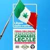 Activistas italianos inician una recogida de firmas por la despenalización del cannabis 
