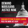 Varias organizaciones piden al Congreso de EE UU que vote la ley de cannabis este mes 