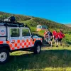 Rescatan a siete excursionistas colocados de setas en una montaña británica
