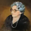 , Rosa  Chacel pintada por Andrés  Castellanos García para  la galería de retratos del  Ateneo de Madrid.