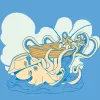 Porros y Pesca Ilustración de Laia Lafresca