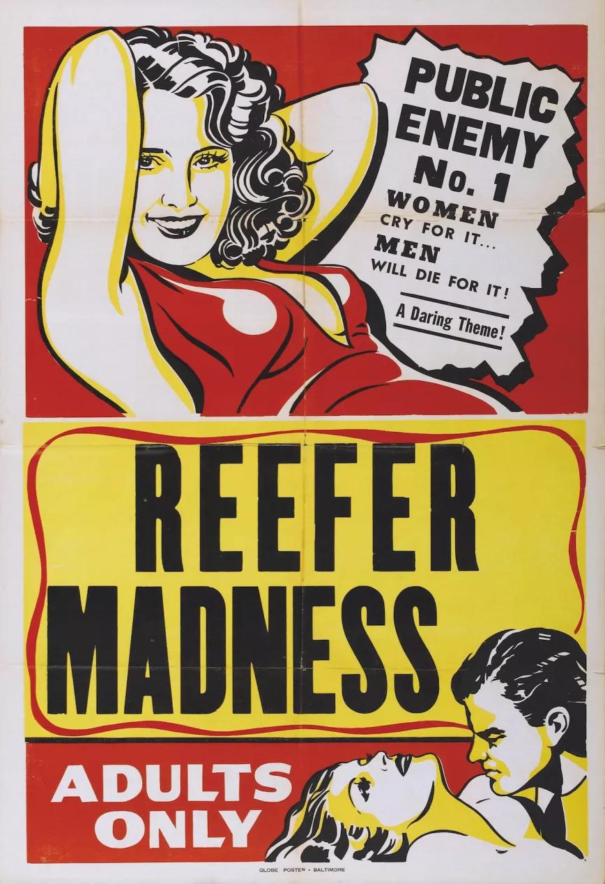 Cartel de "Demencia Porrera", 1936