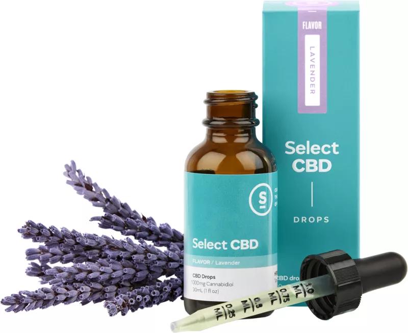 Select CBD Lavender: trata de ser un remedio al nivel de las benzodiacepinas para tratar la ansiedad. Ayuda a relajarse y a dormir. 