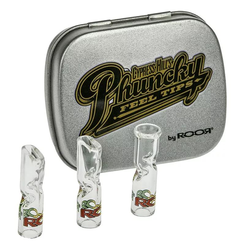 Phuncky Feel Glass Tips: Se usa para mantener lejos las chucherías mientras uno está fumando. Por 7$