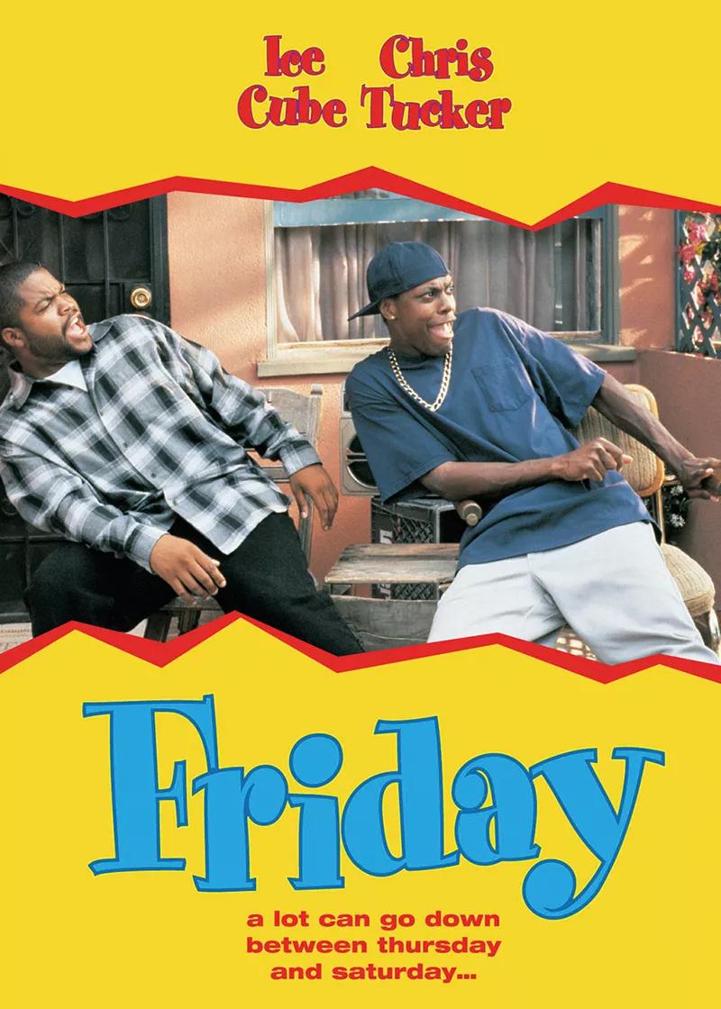 Friday (1995): Ice Cube, cansado de las películas que retratan las barriadas afroamericanas en las que se enfatiza el drama y la violencia, se marca una comedia fumeta de altura.