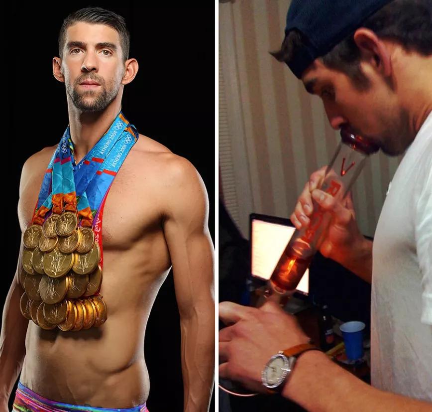 Michael Phelps, nadador y campeón olímpico.