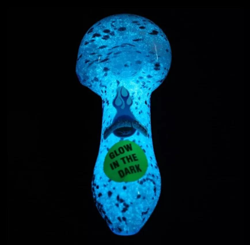Chameleon Glass Firefly Glow in the Dark Spoon