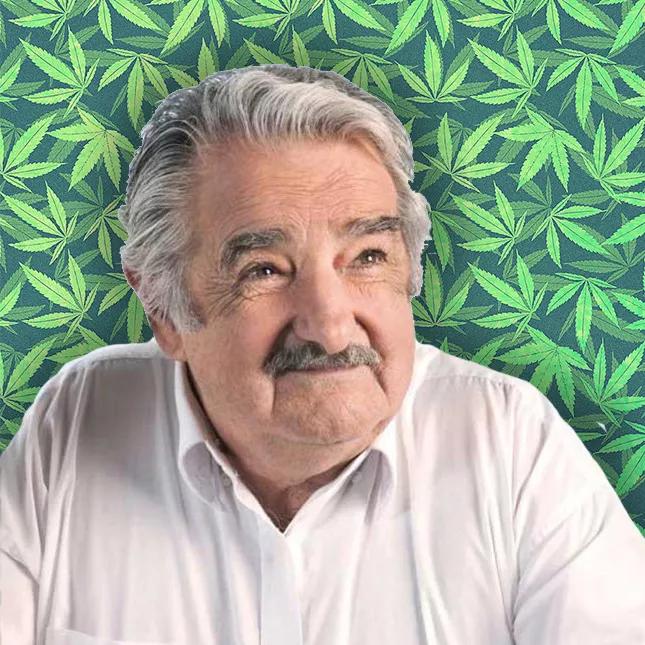 José Mújica: Uruguay. Durante su mandato se aprobó la legalización del cannabis en el país. ¿Qué más se puede decir?