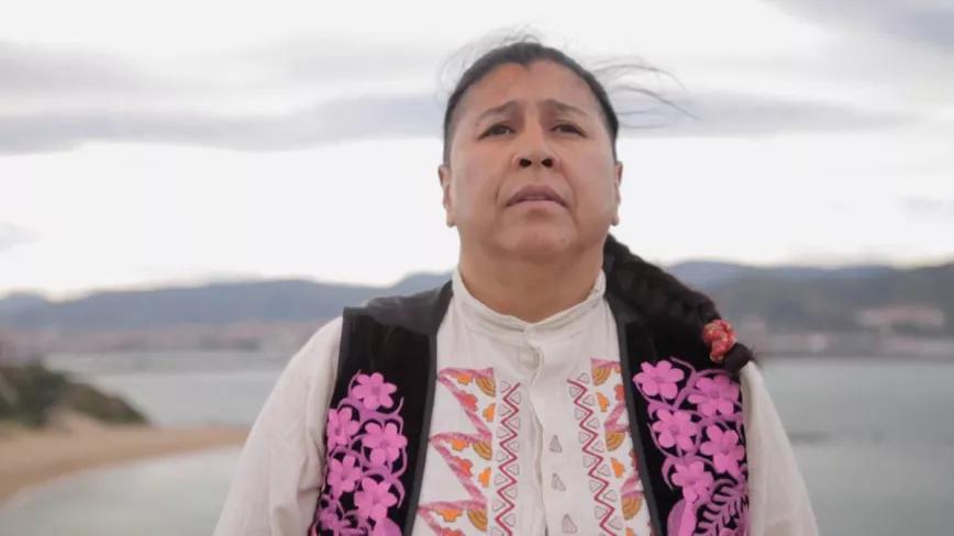 Julieta Paredes, boliviana y activista feminista descolonial, se identifica como aimara