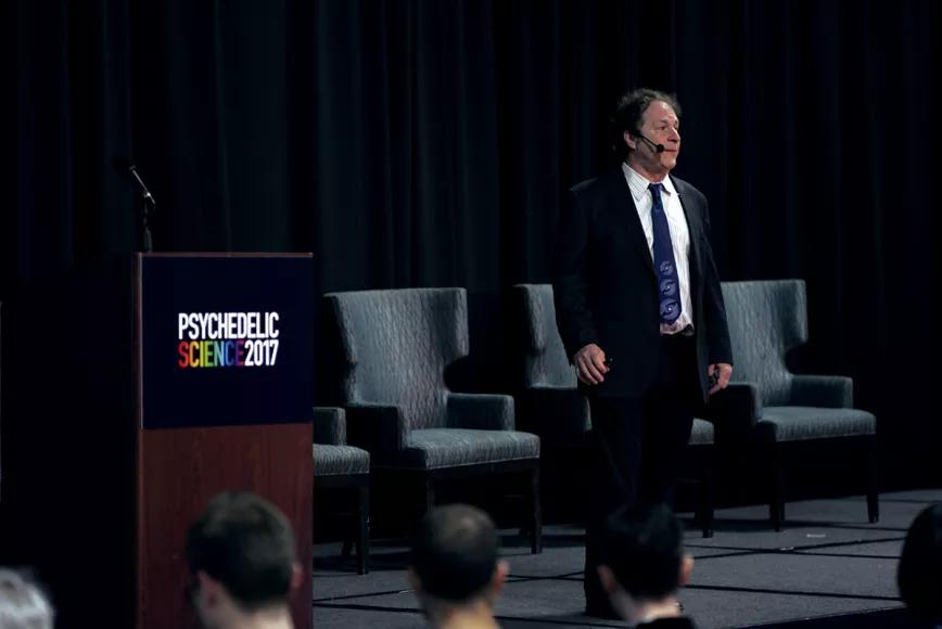 Rick Doblin, fundador y Director Ejecutivo de MAPS, durante su intervención en el Psycodelic Science 2017